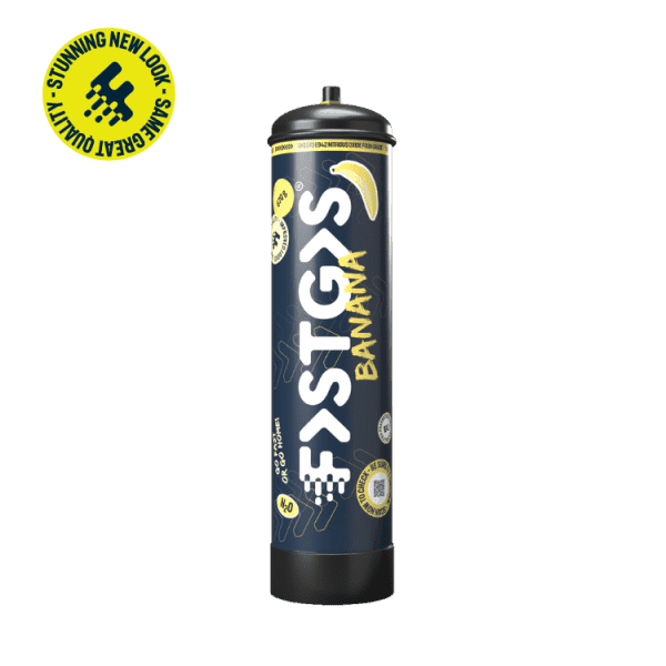 Fastgas Banana Cream N₂O Cylinder (670g)