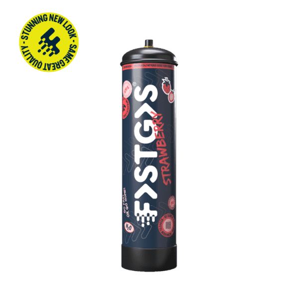 Fastgas Strawberry N₂O Cylinder (670g)